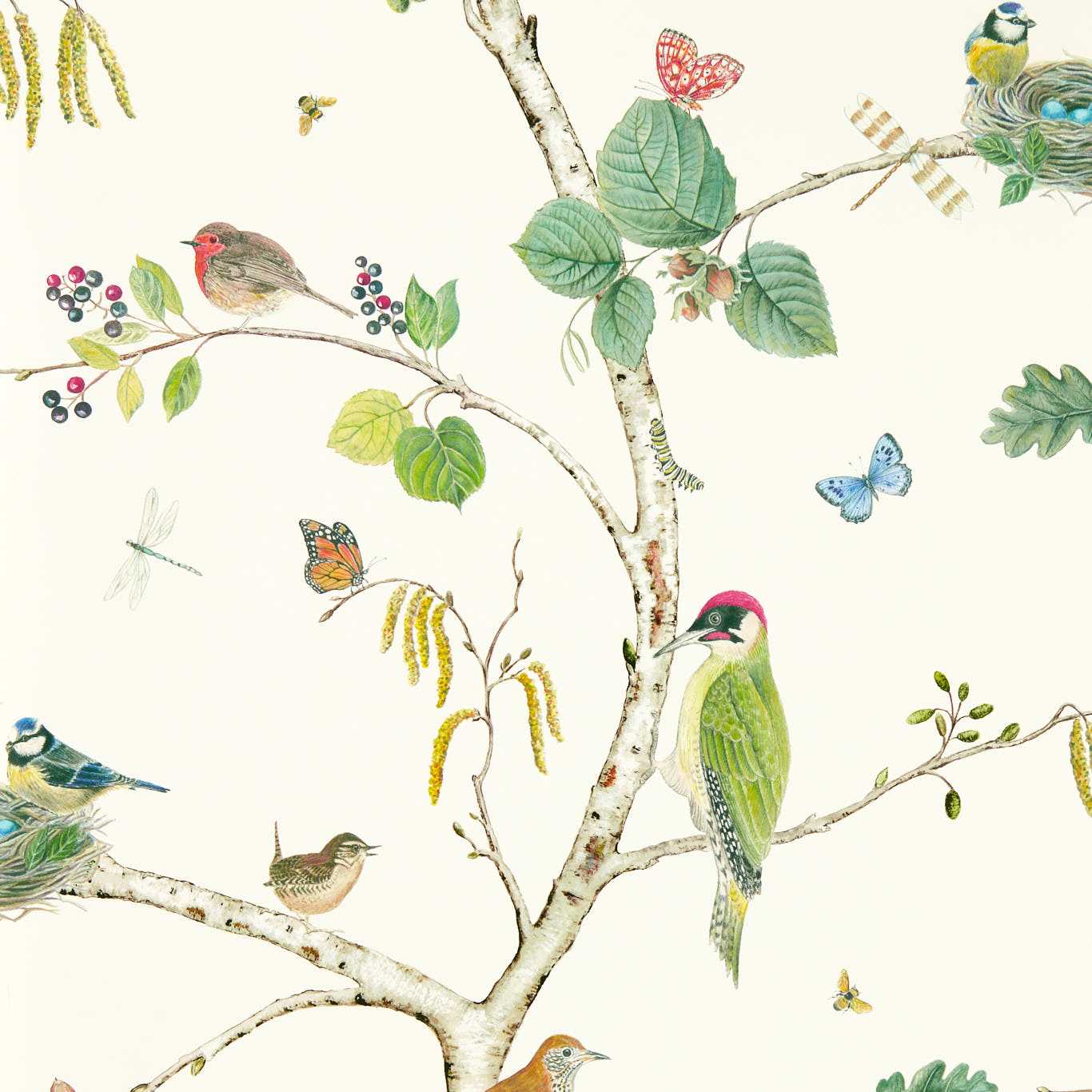 Woodland Chorus Botanical/Multi